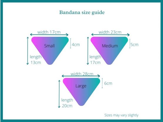 Bandana Size Guide