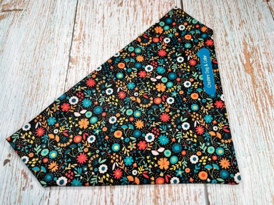 Floral Friends Black